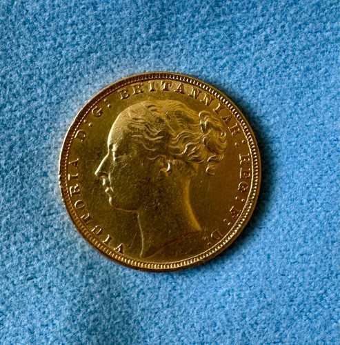 Sterlina oro del 1872 - 22,