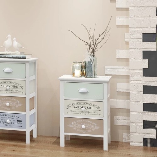 Comodino francese rustico - comodino, chic