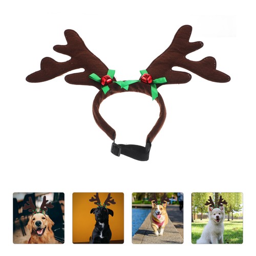 Cerchietto renna per cani - ,