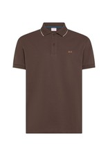 Polo Uomo Sun68 Marrone