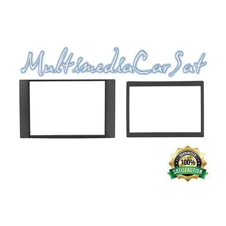Mascherina autoradio doppio - mascherina,