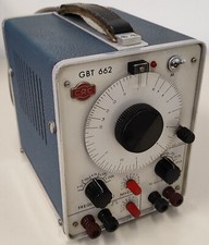GENERATORE DI FREQUENZA - GÉNÉRATEUR DE FRÉQUENCE CRC MOD. GBT 662 # 10Hz ÷ 1MHz