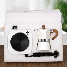 Moka pot espresso - 2-in-1,