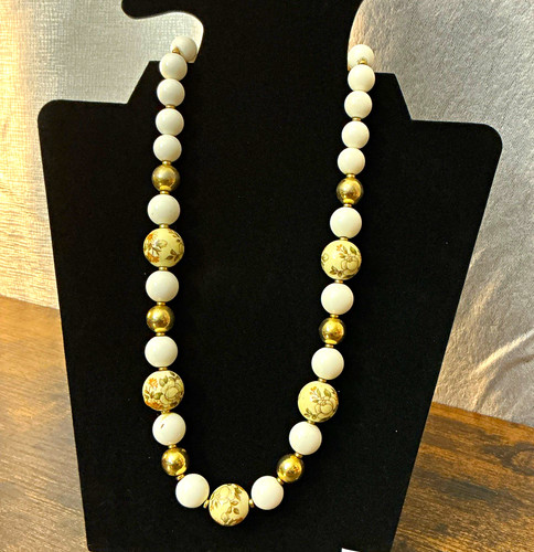 Collana perline vintage - collana,
