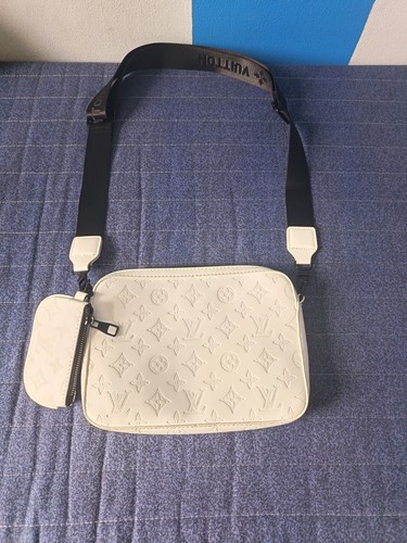 Pochette con tracolla bianca - pochette,
