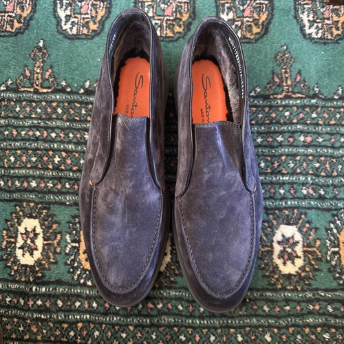 Stivali chukka santoni blu - stivali,