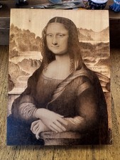 Pirografia mona lisa - pirografia, by