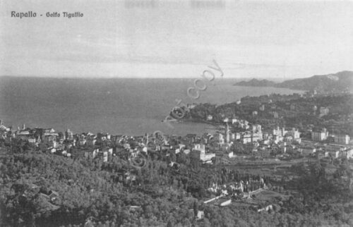 Cartolina rapallo golfo - cartolina,