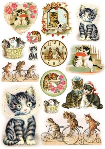 Carta riso decoupage - carta,
