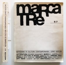 Marcatre n. 6/7 1964 Notiziario di cultura contemp. Lerici editore U. Eco Menna