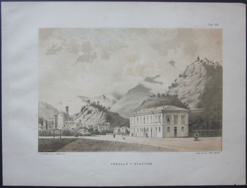 1888ca varallo stazione - -,