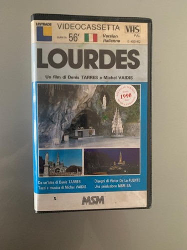 Lourdes vhs videocassetta - vhs,