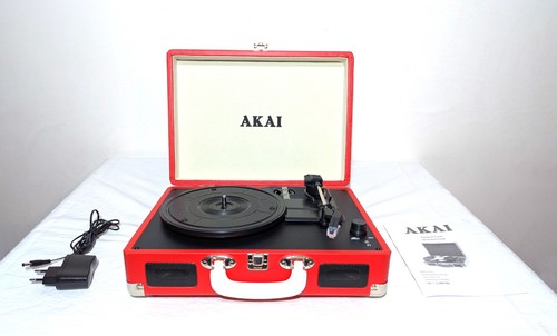 Giradischi akai r45 rosso - giradischi,