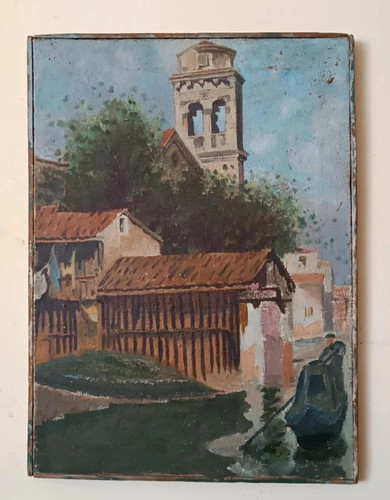 Dipinto olio tela - dipinto, su