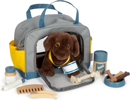 Cane con borsa kit - e, per