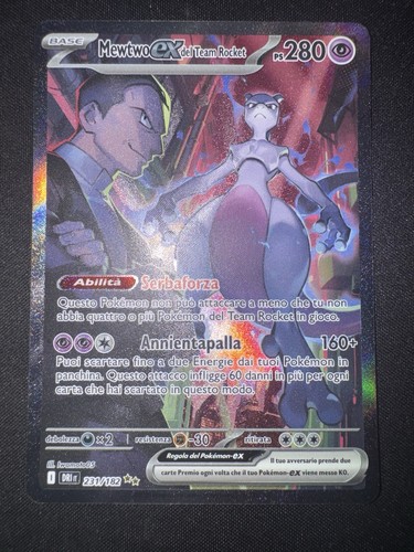 Pokemon mewtwo team rocket - ex,