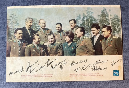 Rara foto cosmonauta sovietica - rara,