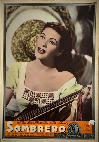 Sombrero lobby card fotobusta - sombrero-,