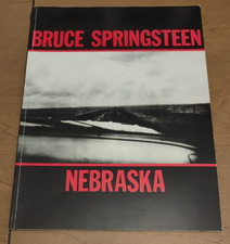 Spartito Musicale  BRUCE SPRINGSTEEN  "NEBRASKA"  1982  UK  DA COLLEZIONE