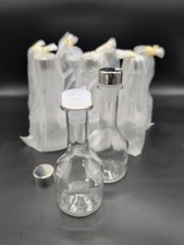 9 Bottiglie Olio Vetro Con