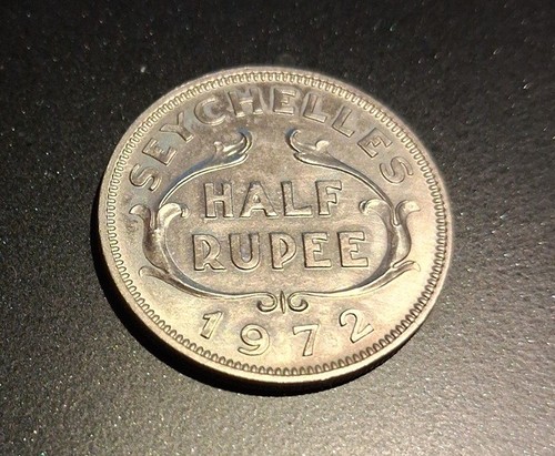 Seychelles rupia 1972 - 1/2,