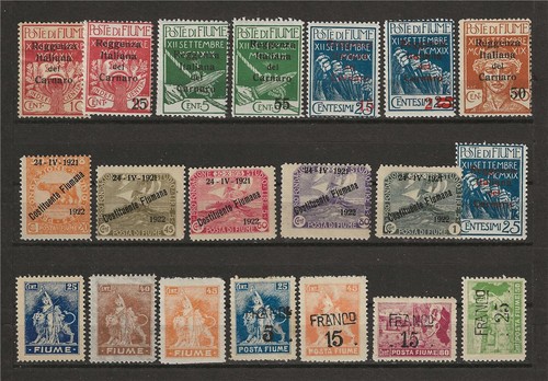 Fiume 1922 franco varietà - e,