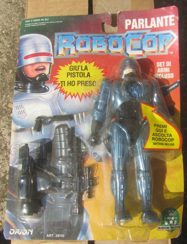 Action figure robocop - robocop, parlante