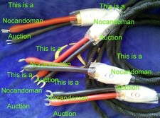 NUOVA COPPIA 8 PIEDI MONSTER CABLE SIGMA RETRO GOLD ALTOPARLANTE 4 SUONI PIÙ TRASPARENTI