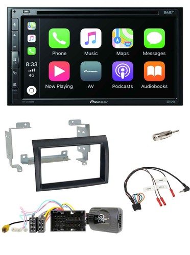 Pioneer dvd 2din volante dab - dvd,