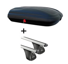 Dachbox CA320L carbonl.+Alu