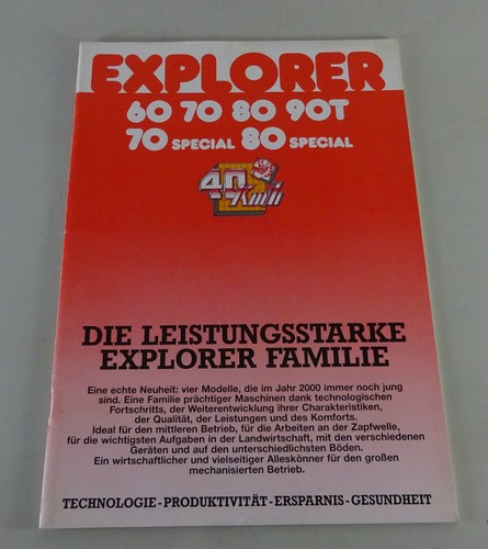 Brochure same explorer 70 - same, /
