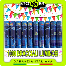 1000 BRACCIALETTI LUMINOSI