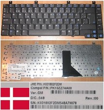 Tastiera qwerty Danese HP ZV5000 DV5000 K031802F2 K031802F2DM,PK13ZZ74A00 Nero