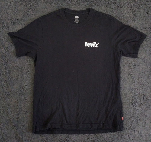 Shirt nera levis - shirt, logo