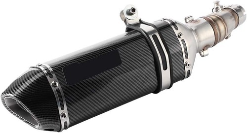 Scarico moto silenziatore - scarico, con