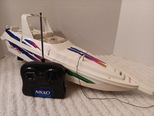 Nikko vintage race boat - vintage,