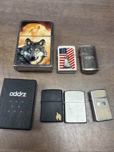 Zippo lighters unbranded - (4),