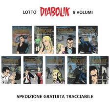 DIABOLIK • Raccolta Gli Anni D’Oro • LOTTO 9 VOLUMI • MONDADORI (2010) • Colore