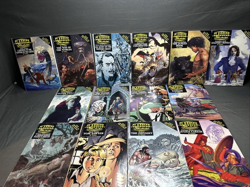 Classic illustrated comics lot - classic,