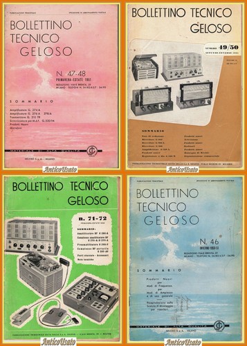 Bollettino tecnico geloso - tecnico, 4