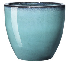 VASO DEROMA GLAZED AZULEJOS in terracotta smaltata misure e colori misti