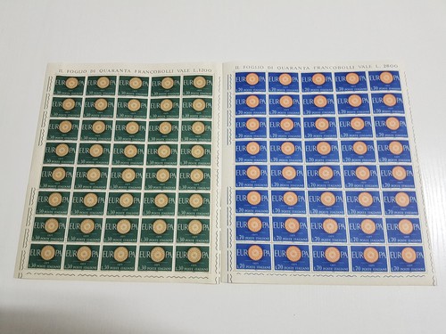 Italia 1960 tematica europa - 1960,