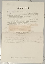 XX313-LOMB.VENETO-LAZIZE  APPALTO RIORDINO PIAZZA E STRADE 1846