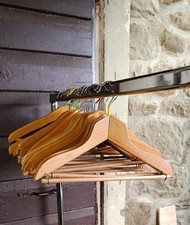 Grucce Appendiabiti Vintage In Legno Lotto 23 Grucce