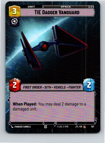 Star wars unlimited tie dagger - wars,