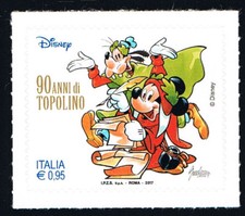 ITALIA 1 FRANCOBOLLO 90 ANNI