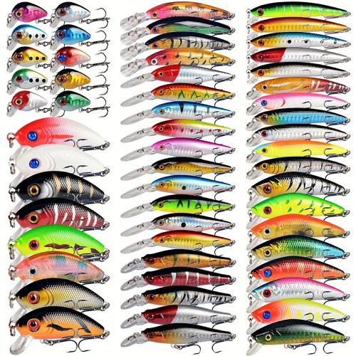 Lotto pezzi set esche - 56,