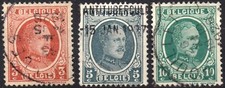 BELGIO 1922/1927 - Usati