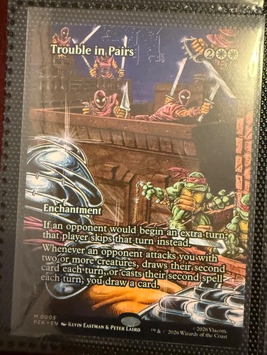 Trouble pairs - trouble, (borderless)