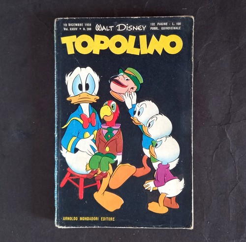 Topolino libretto 200 - topolino, 1958